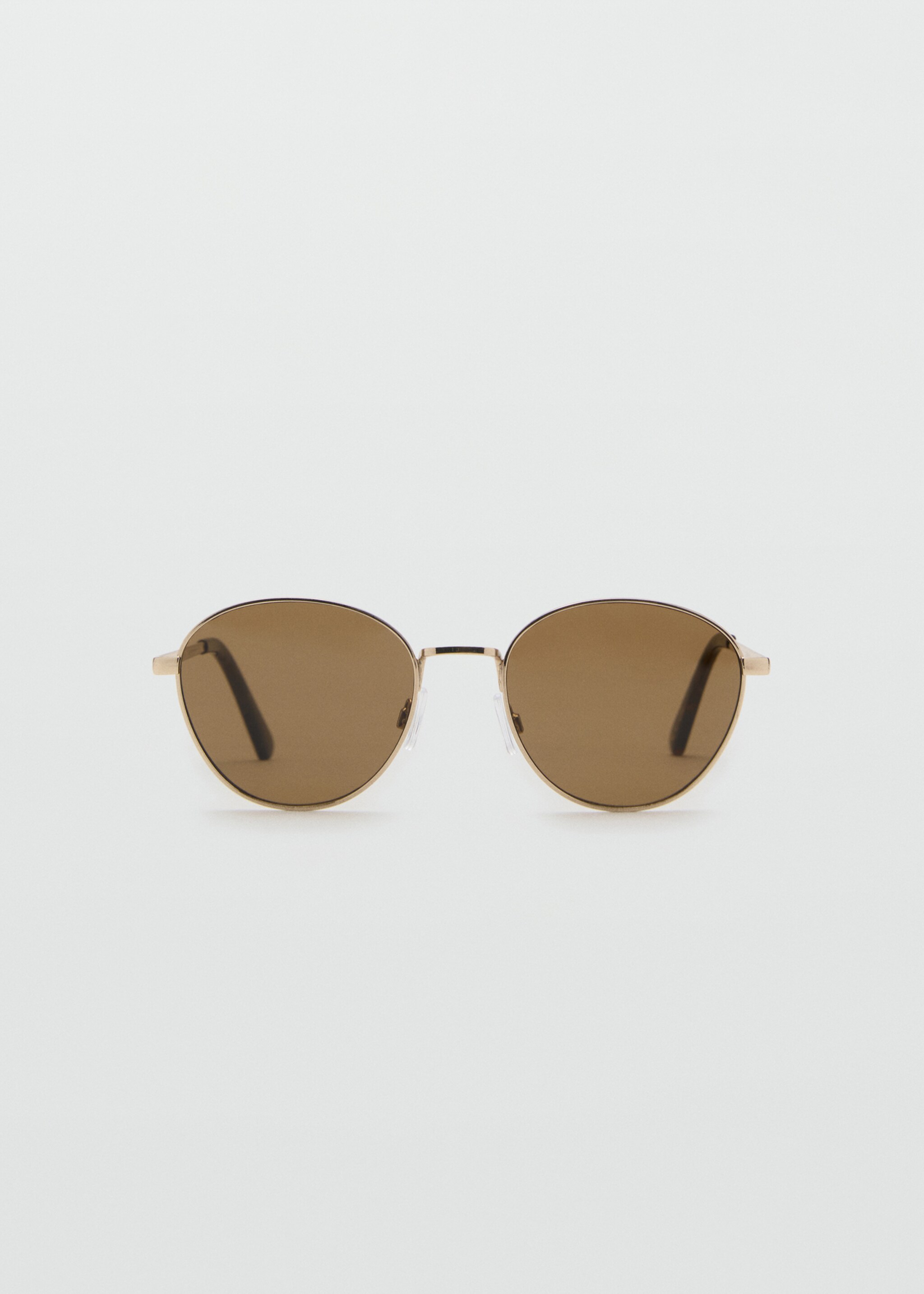 Round metal-frame sunglasses - Article without model