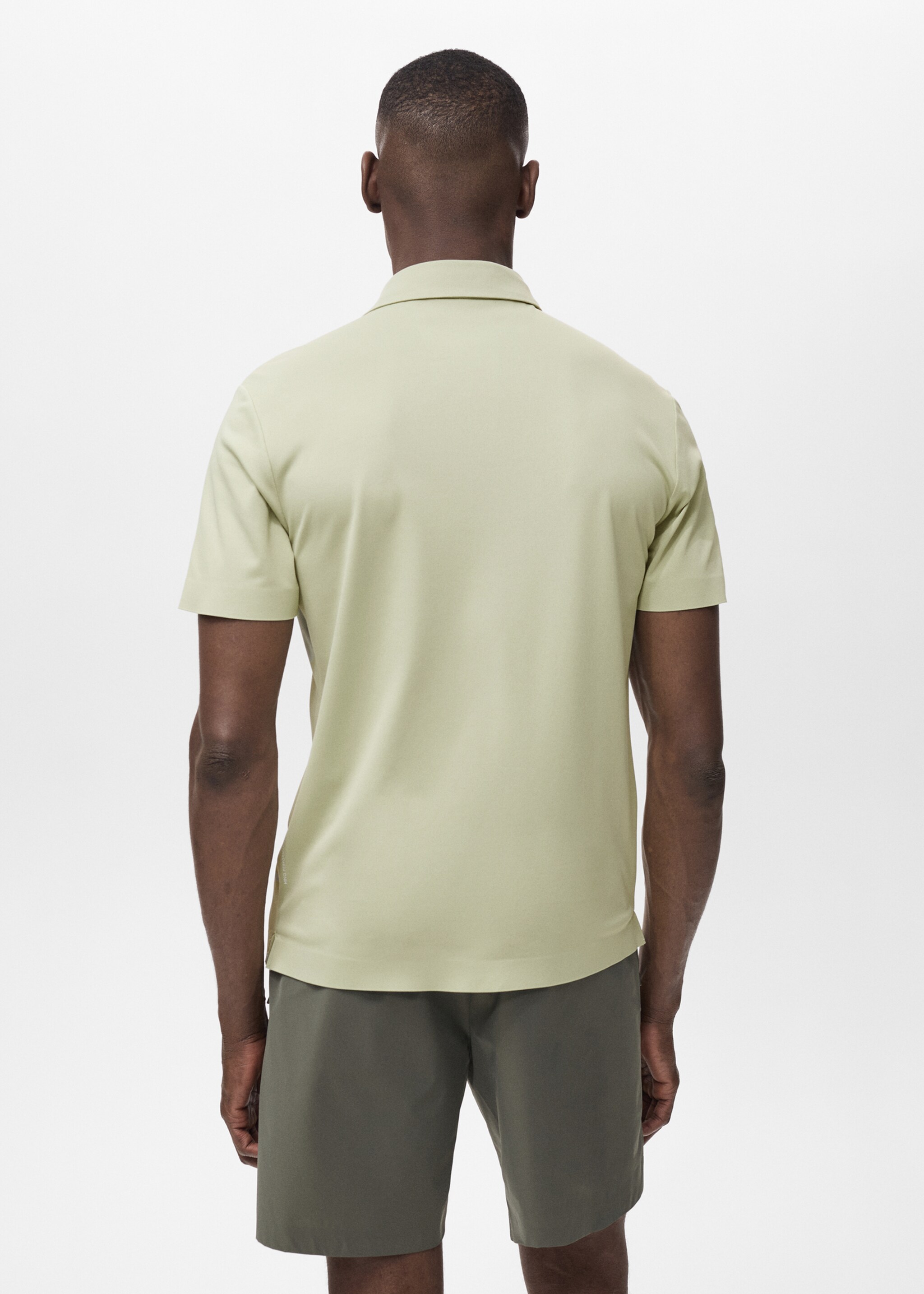 COOLMAX® slim fit polo shirt - Reverse of the article
