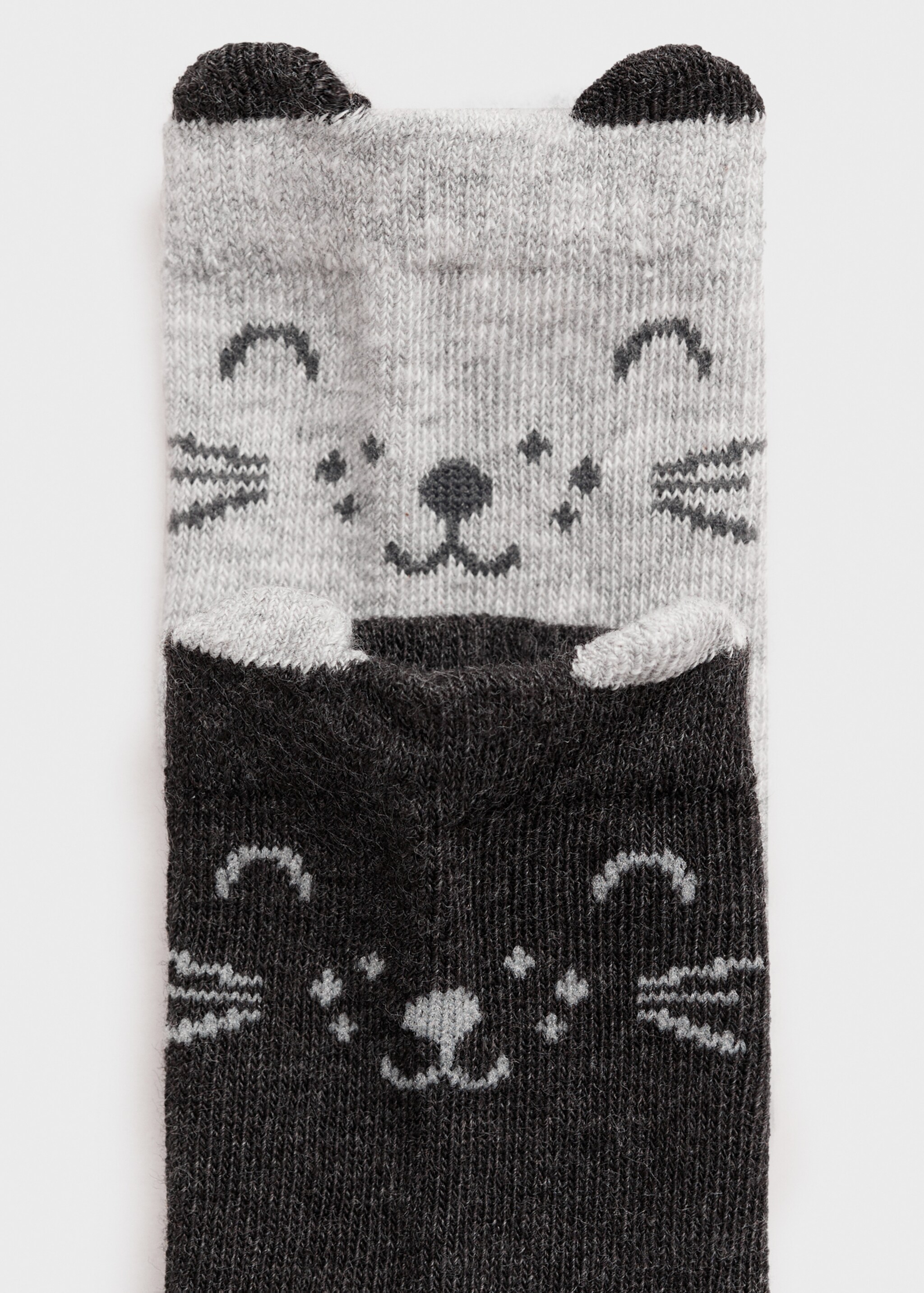 Pack of 2 cat socks - Details of the article 0
