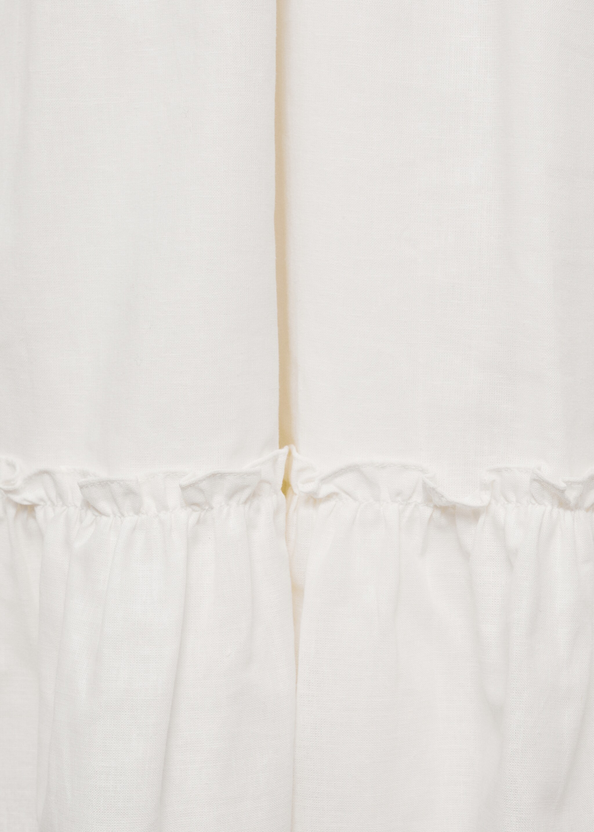 Ruffled linen dress - Details of the article 8