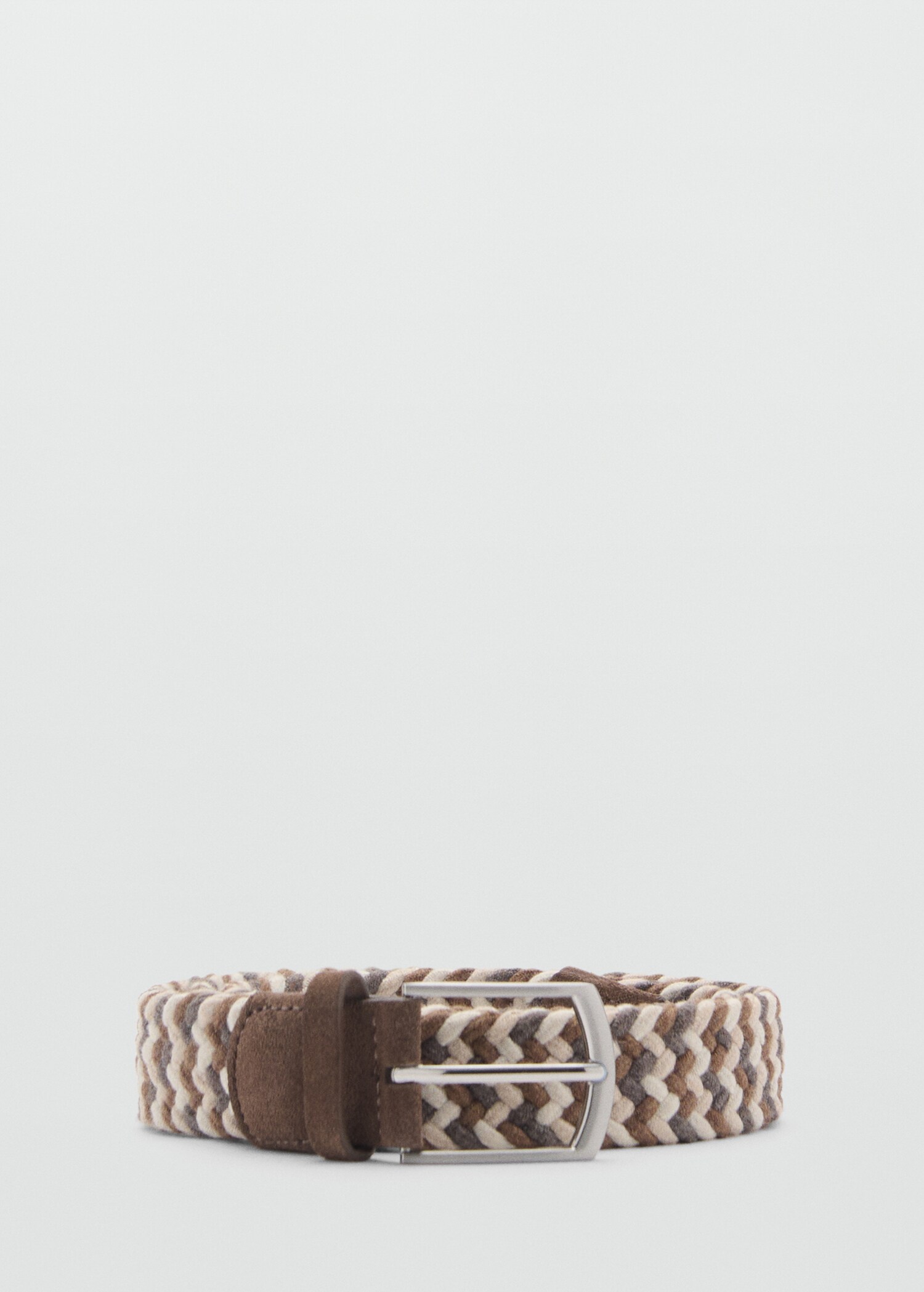 Braided elastic coloured belt - Article without model
