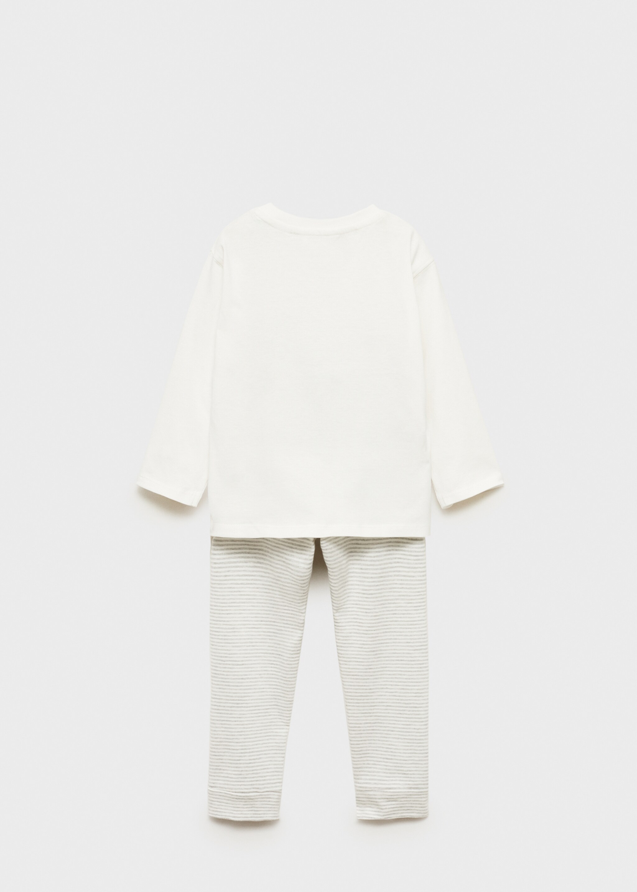 Printed pyjamas - Reverse of the article