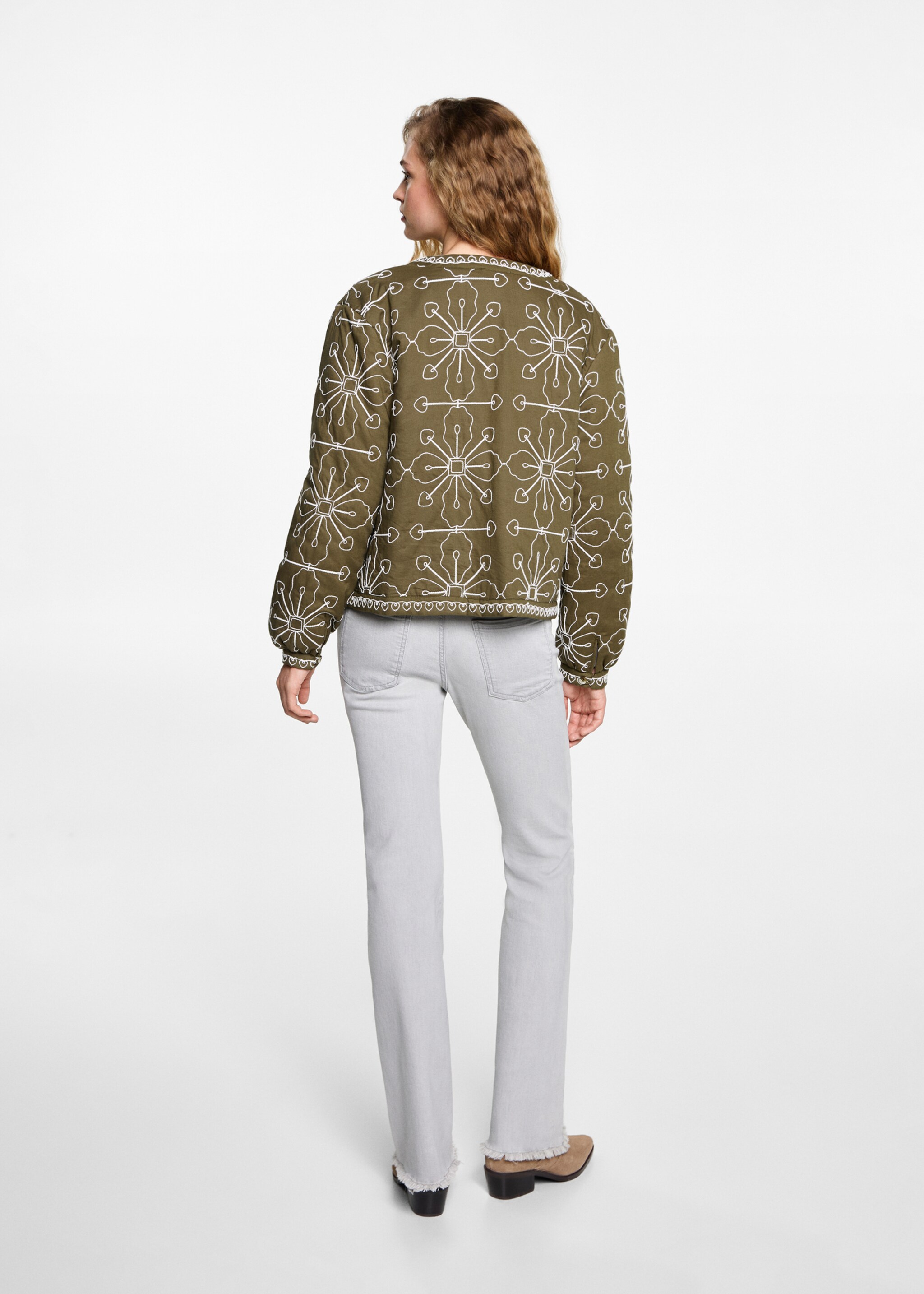 Quilted cotton jacket - Reverse of the article