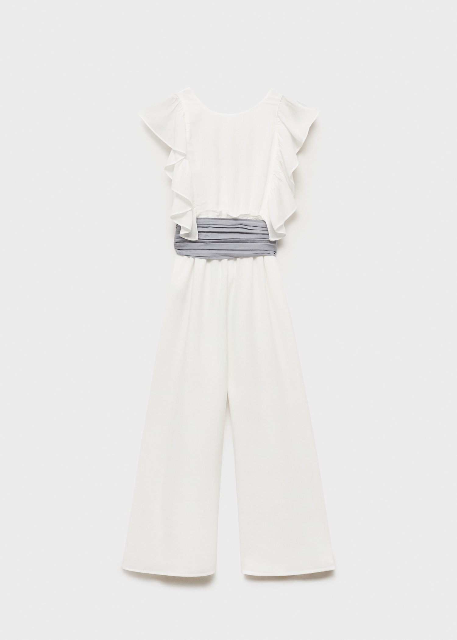 Frilled long jumpsuit - Article without model
