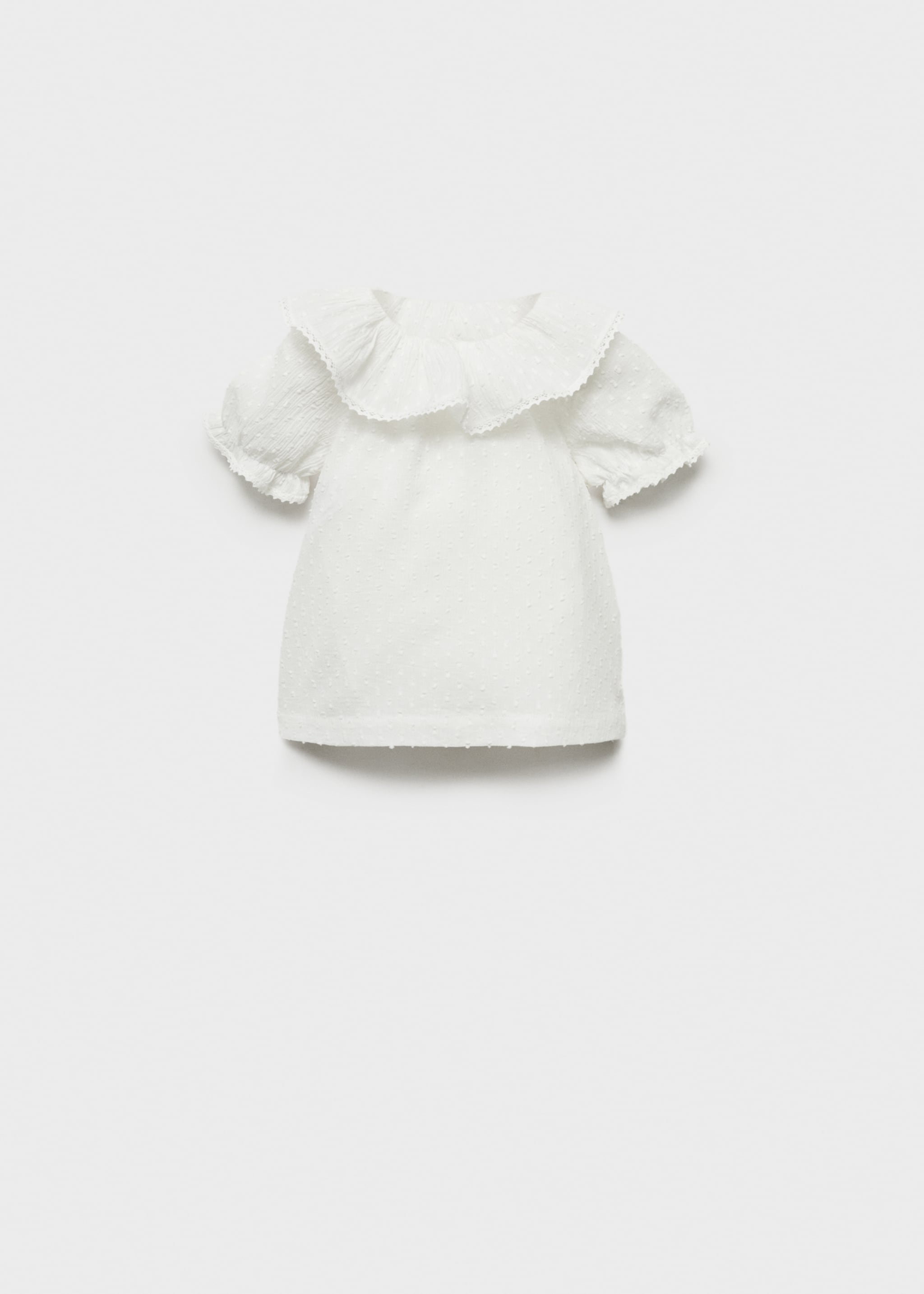 Ruffle neck blouse - Article without model