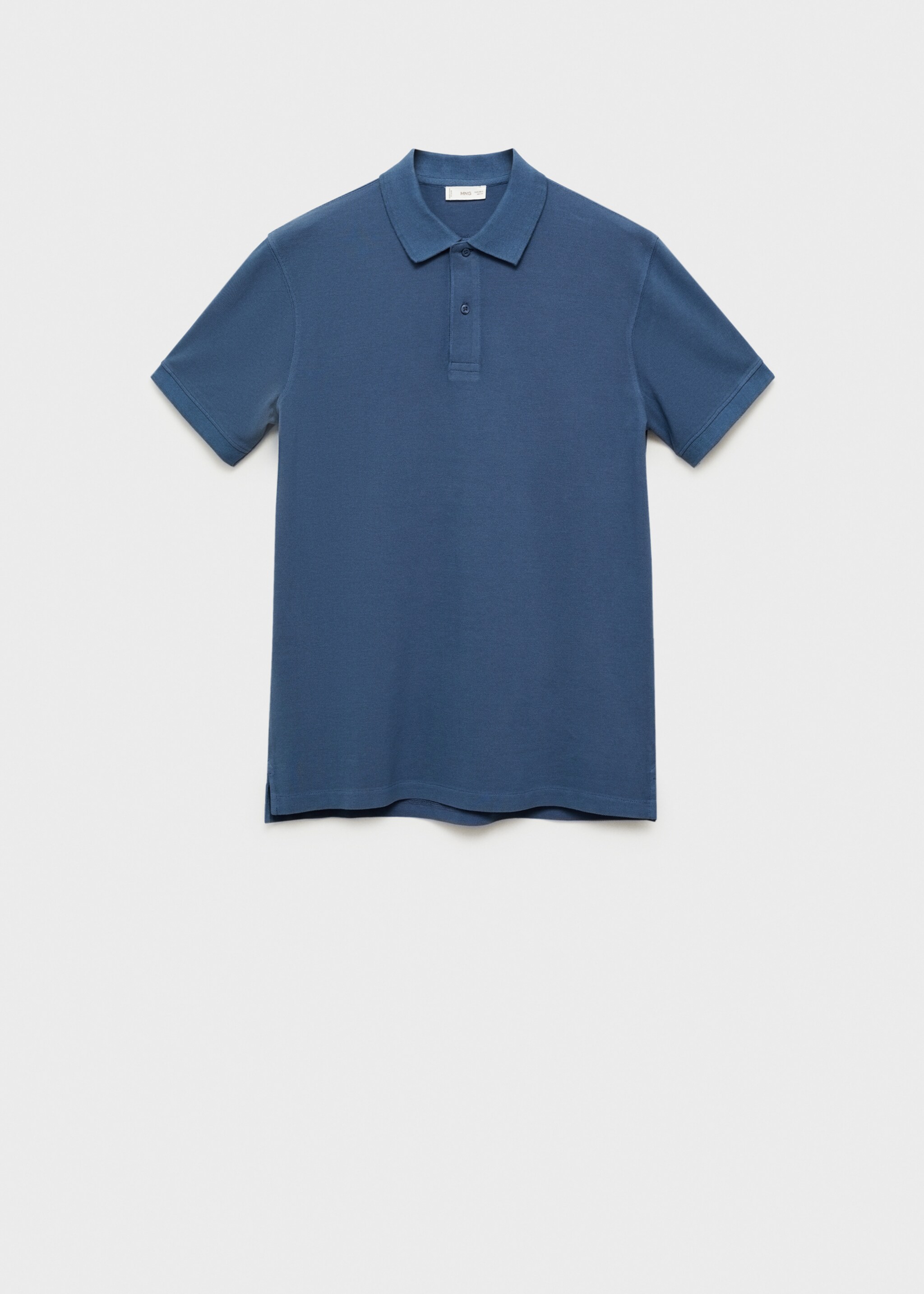 Cotton piqué polo shirt - Article without model