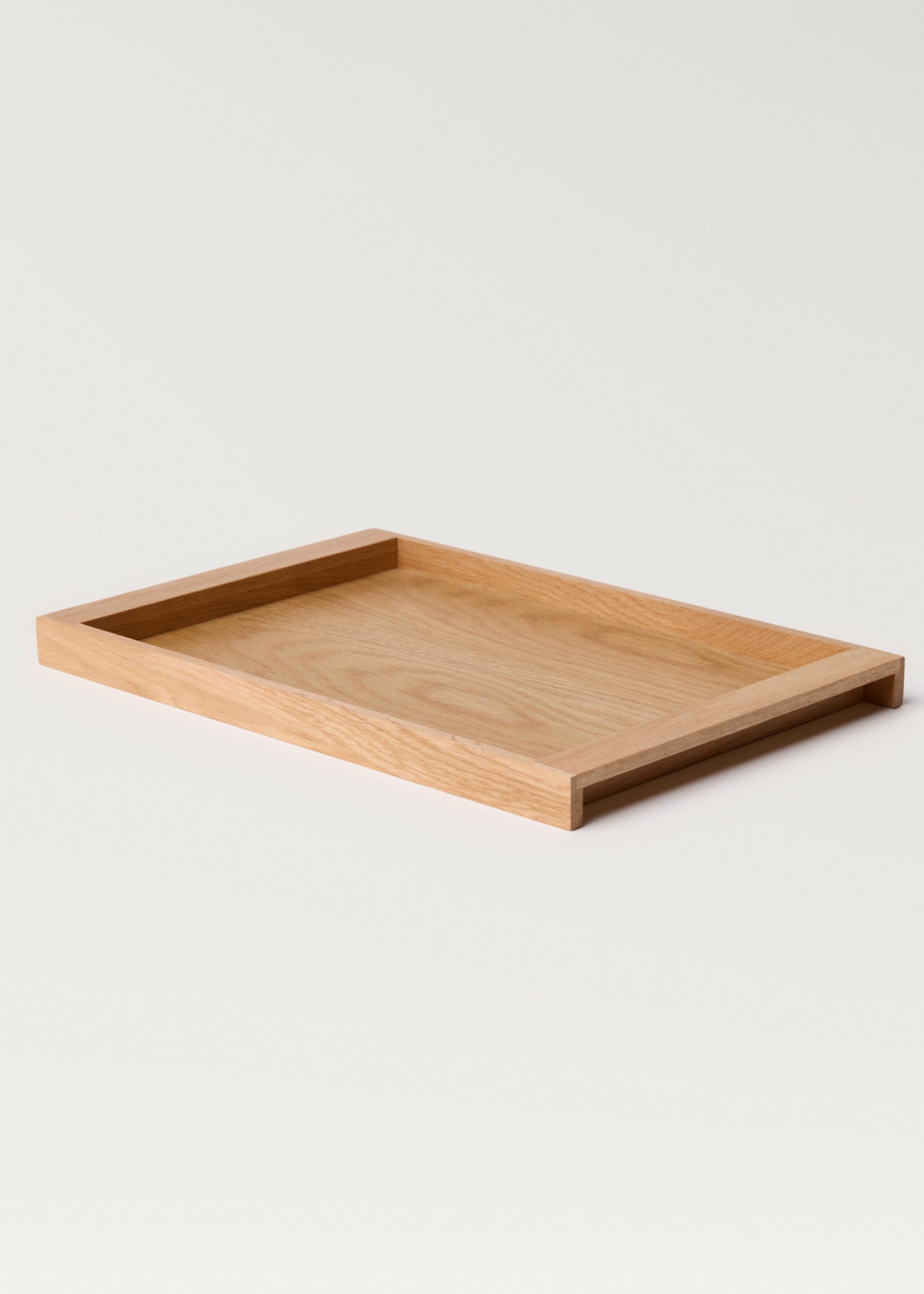 Large rectangular wooden tray - Details of the article 1