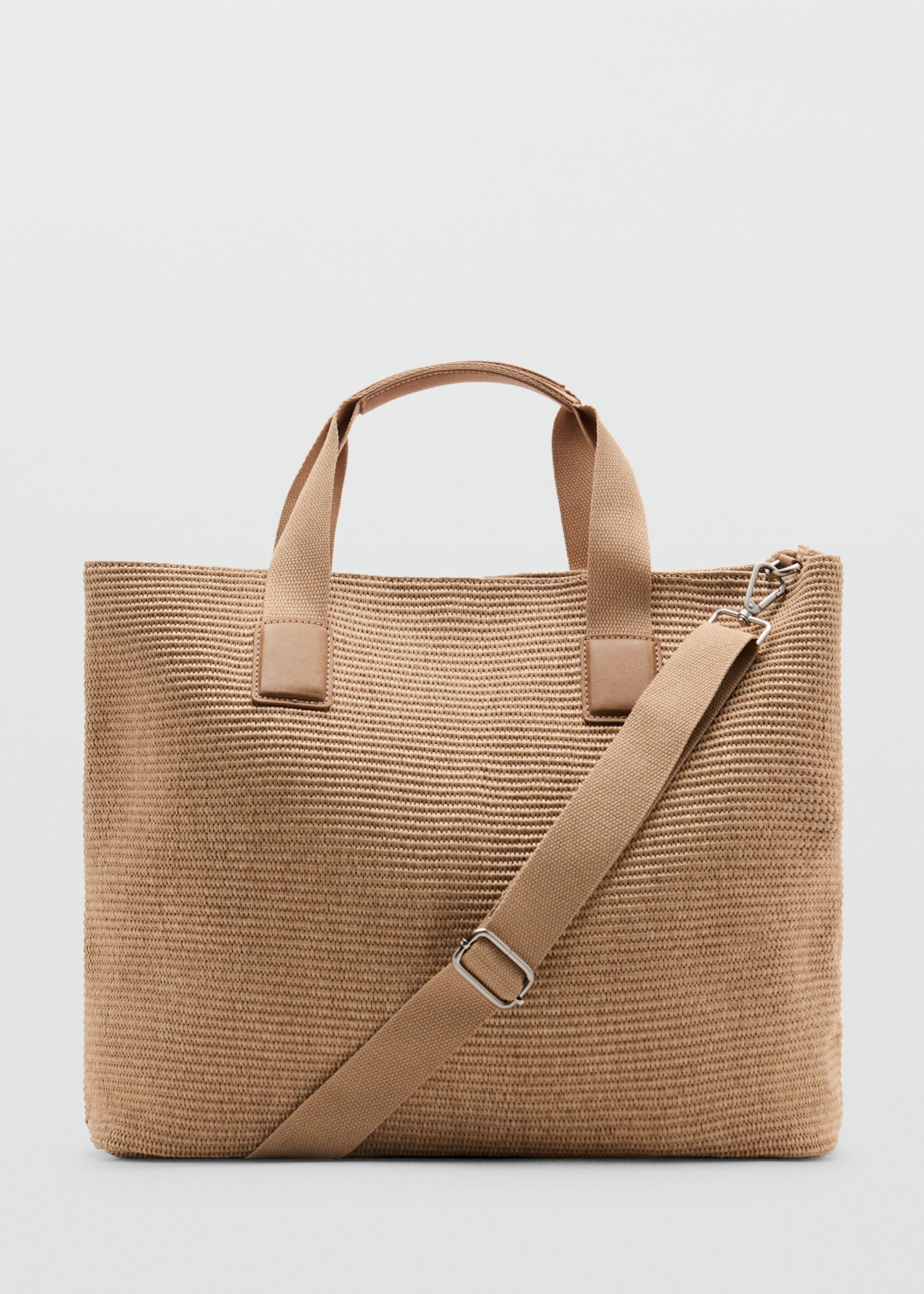 Raffia tote bag - Article without model