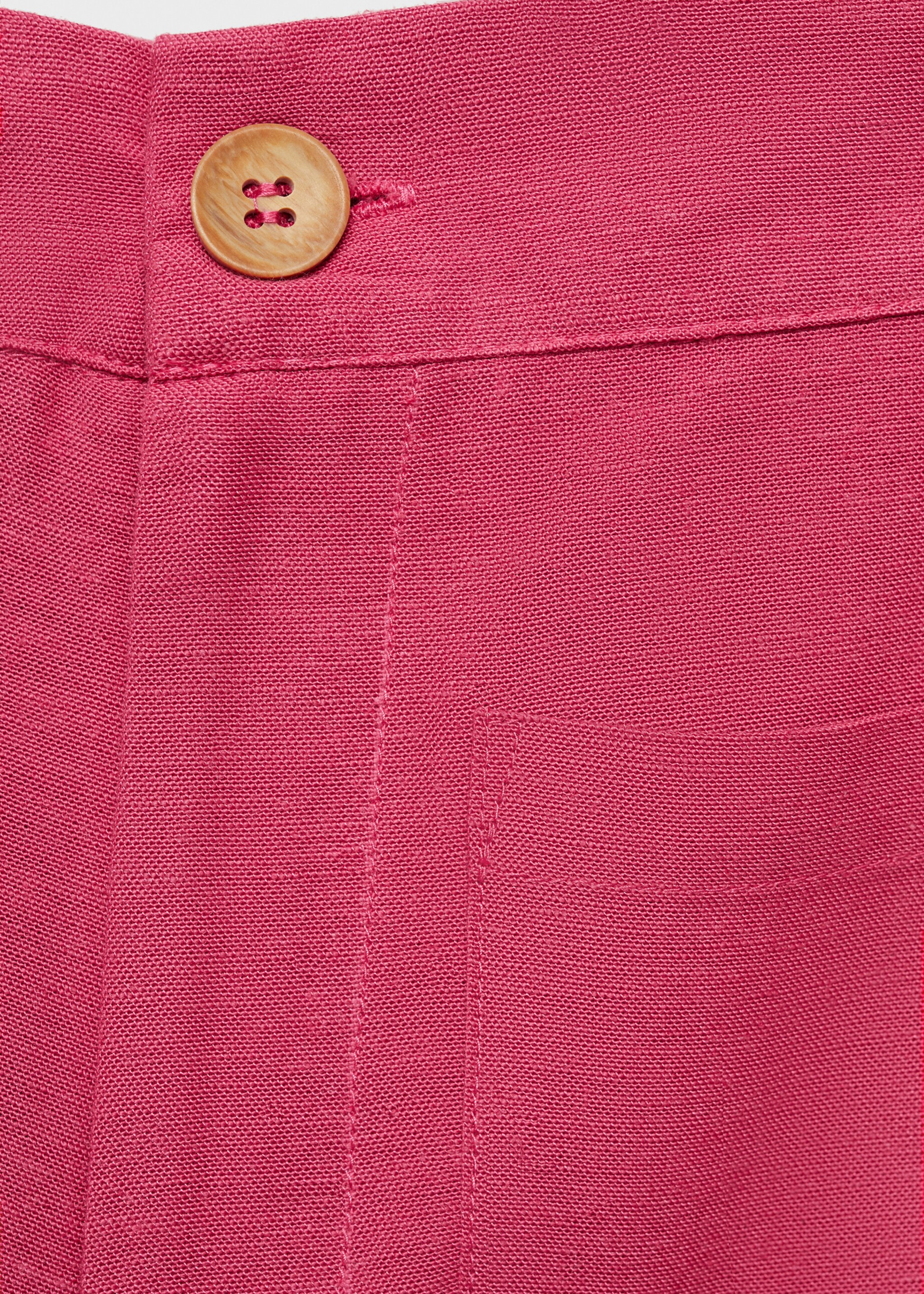 Linen-blend culotte trousers - Details of the article 8