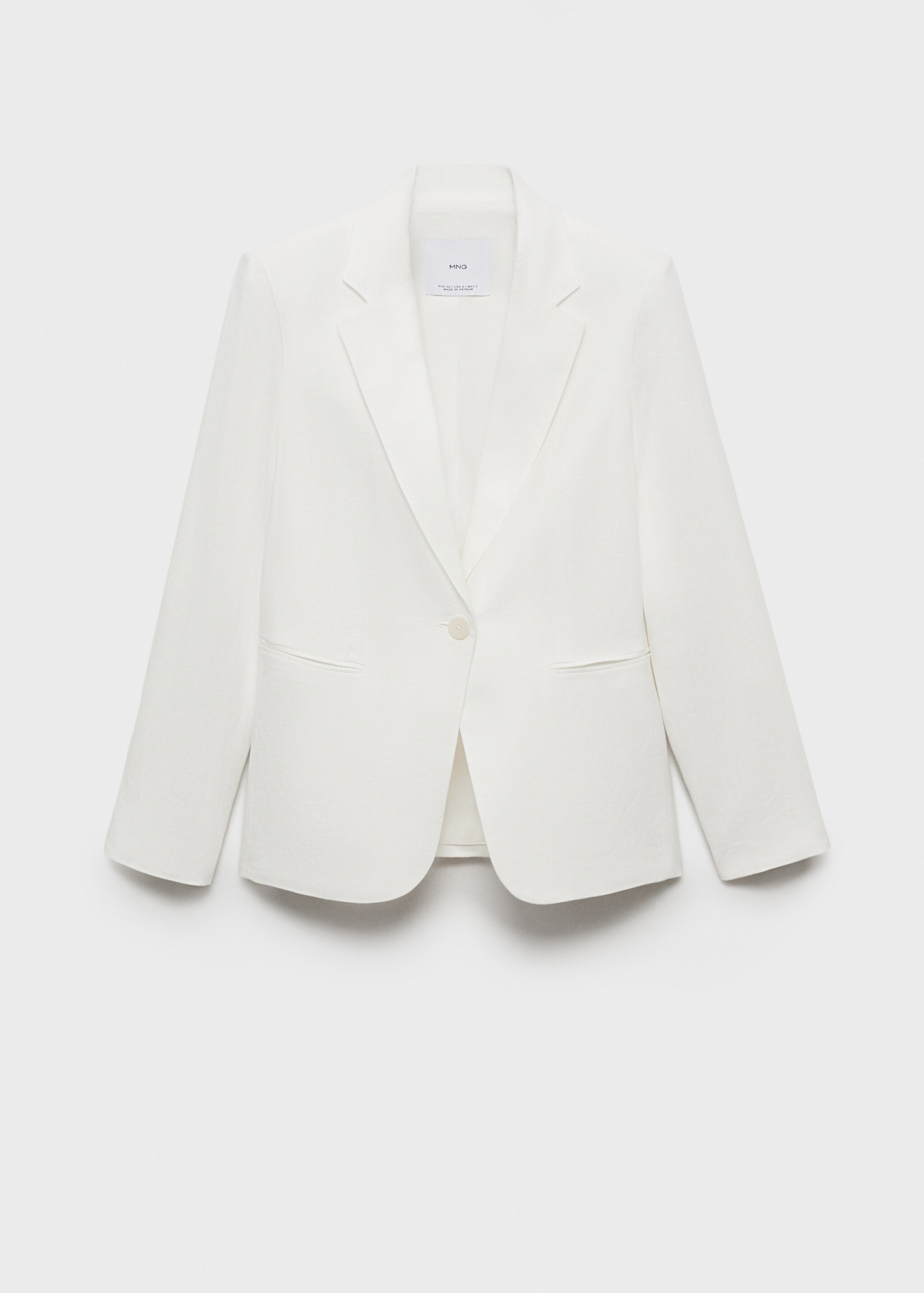 Linen suit jacket - Article without model