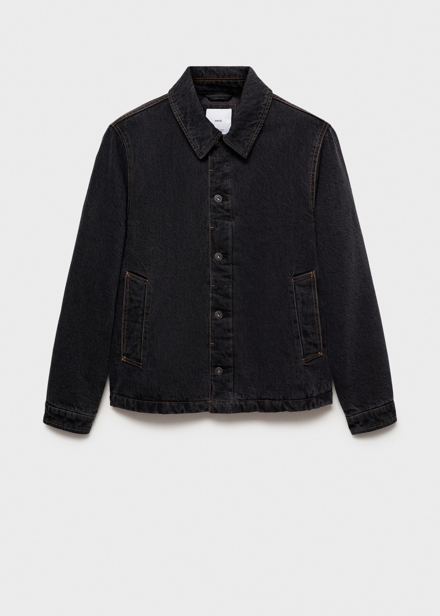 Dark-wash denim jacket - Article without model