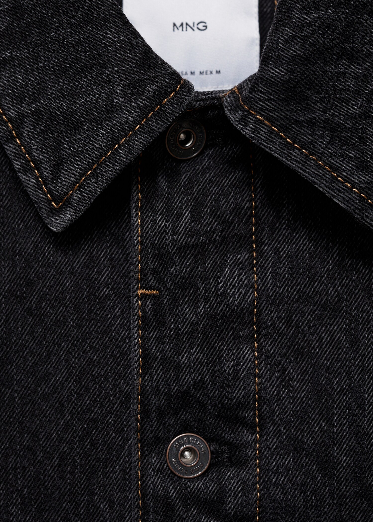 Dark-wash denim jacket - Details of the article 8