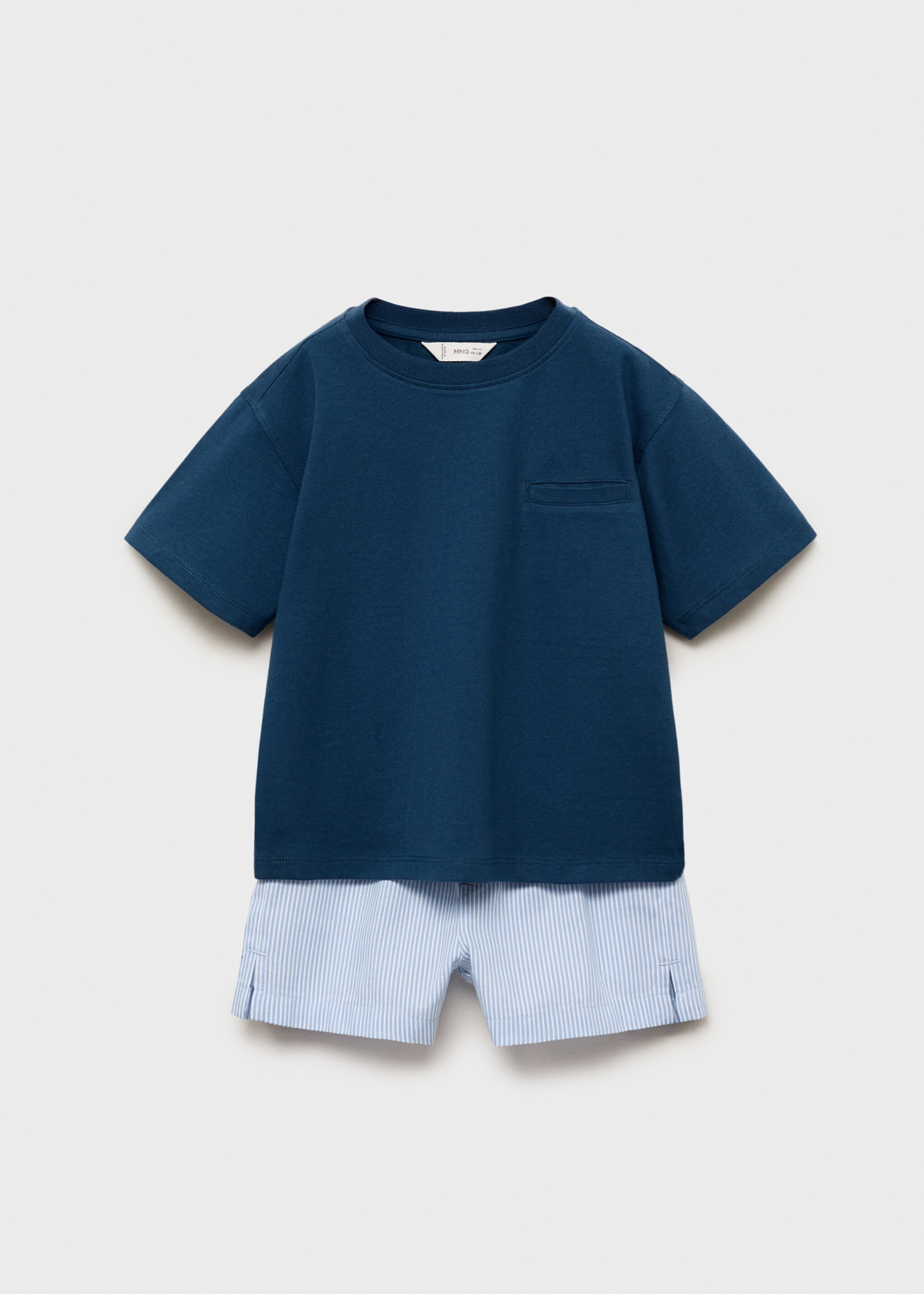 Striped short pyjamas - Article without model