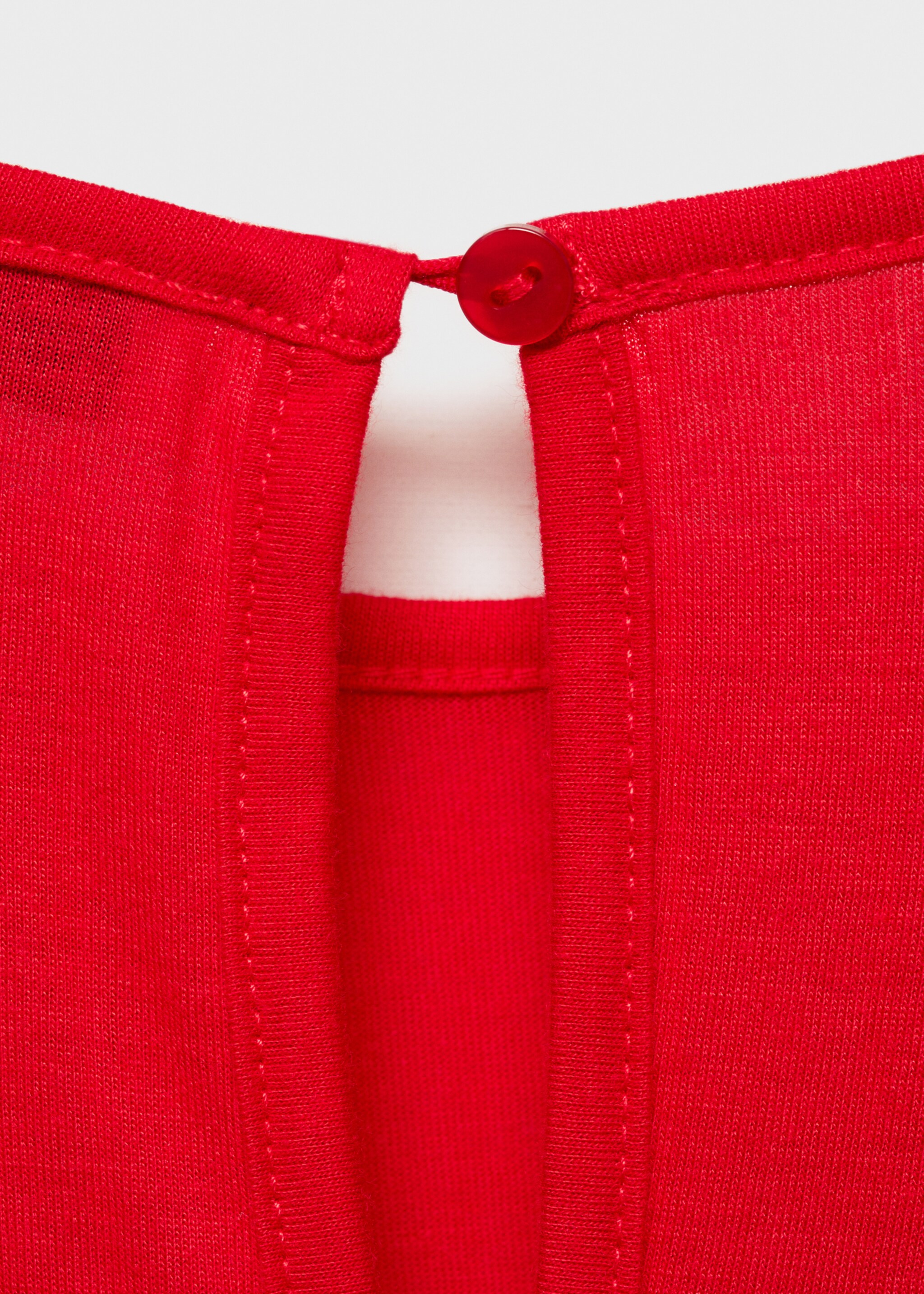 Elastic waist pleated dress - Details of the article 0