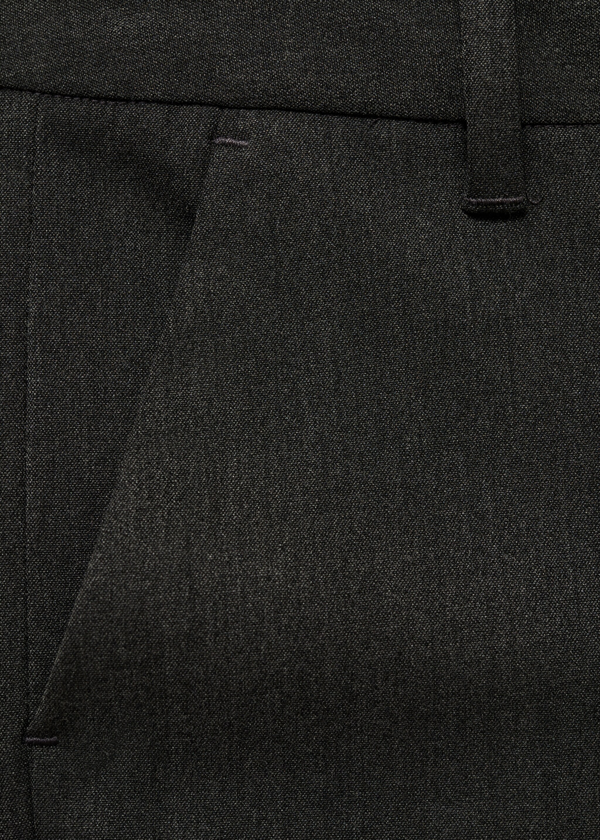 High waist suit bermuda shorts - Details of the article 0