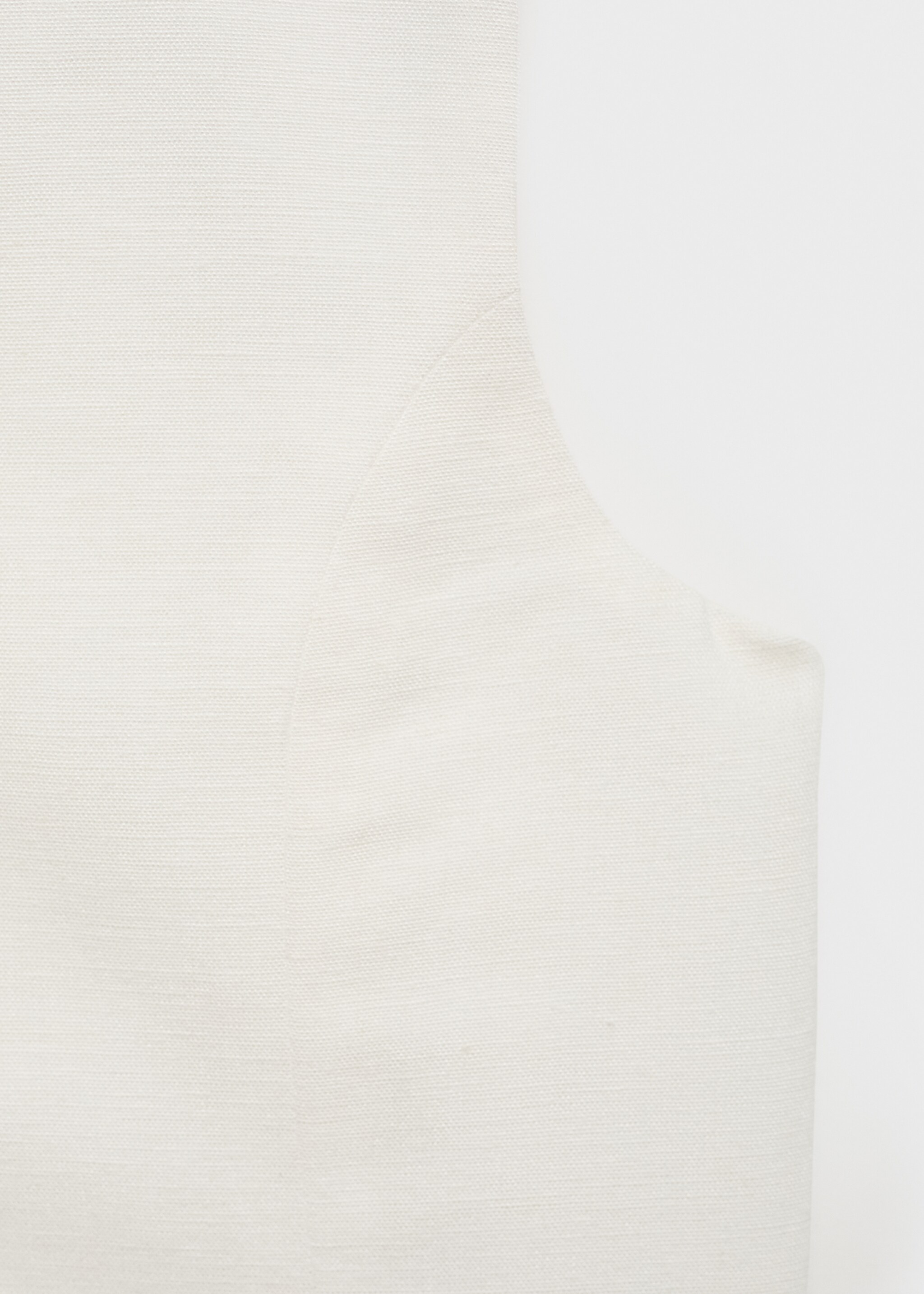 Cropped waistcoat with buttons - Details of the article 0