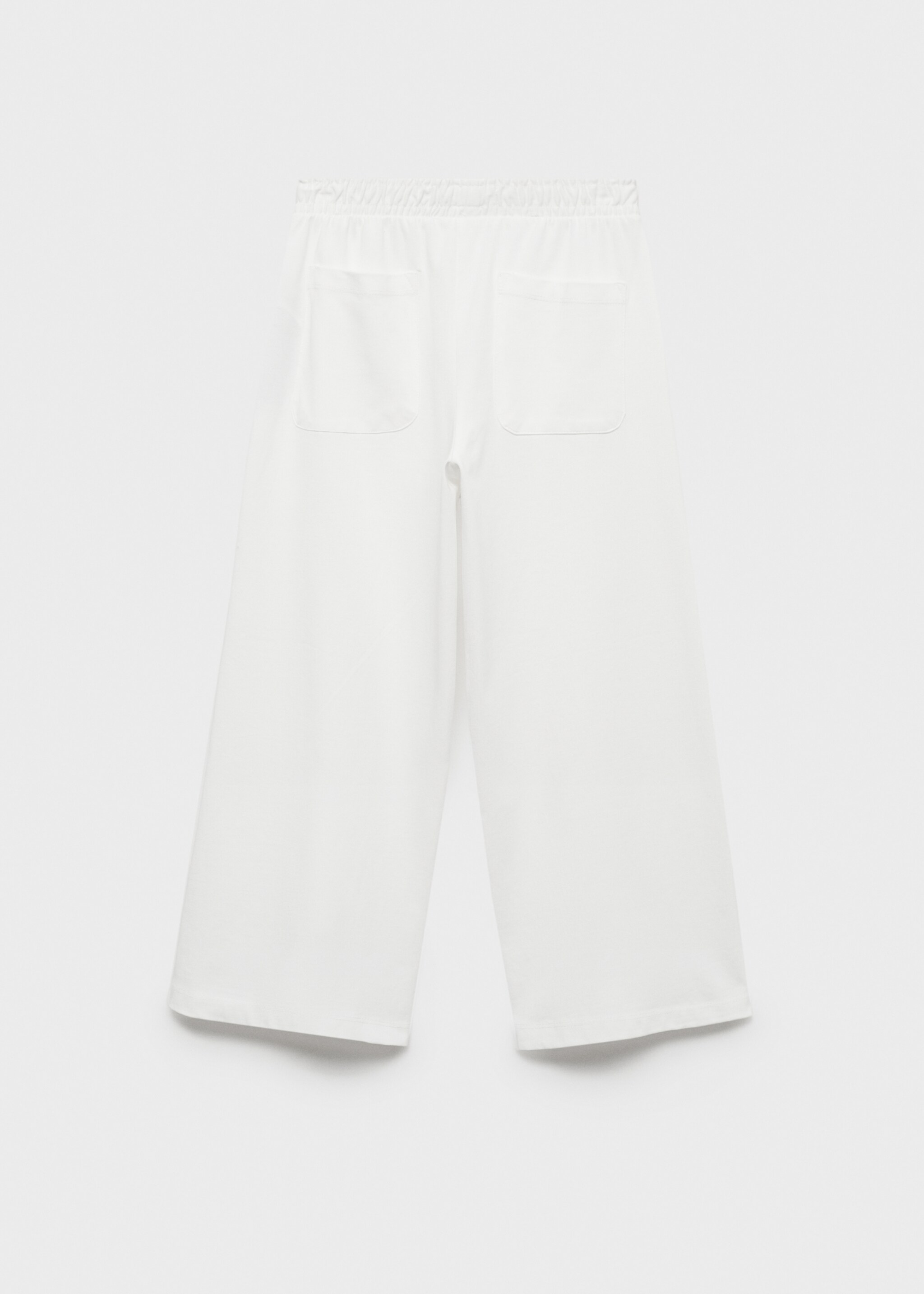 Elastic waist trousers - Reverse of the article